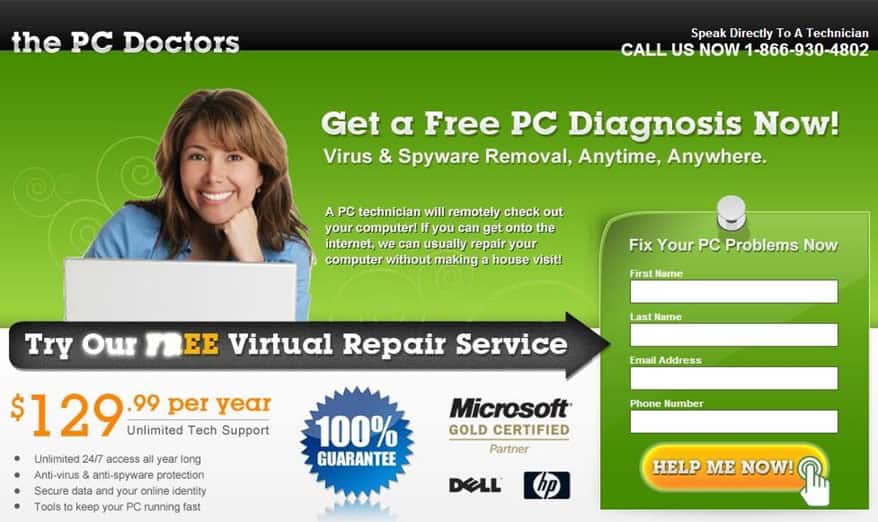 Landing Page