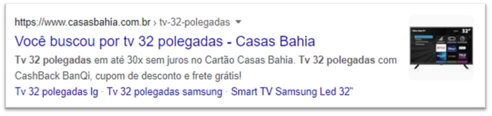 meta descrição